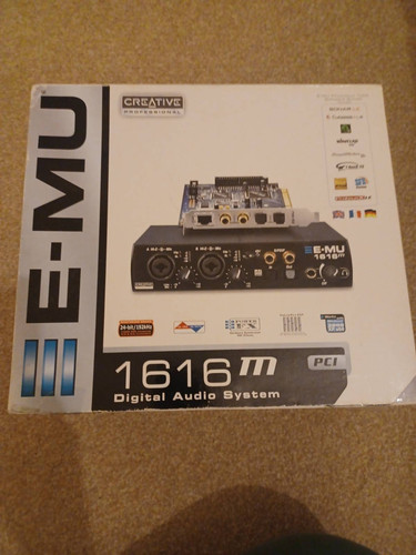 1616m pci audio interface - e-mu,